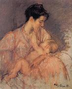 Mary Cassatt Study of Zeny and her child china oil painting reproduction